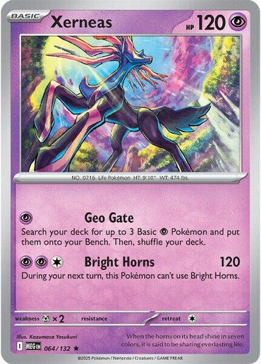 Xerneas (064/132) [Mega Evolution: Base Set]