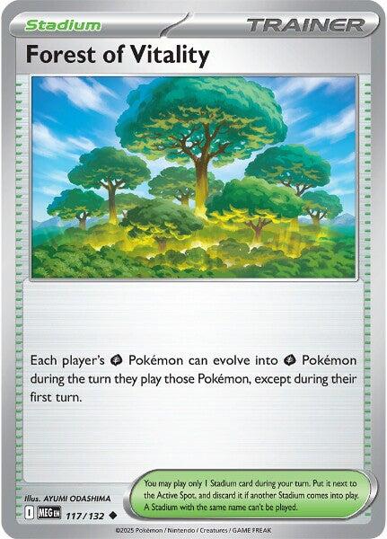 Forest of Vitality (117/132) [Mega Evolutions: Base Set]