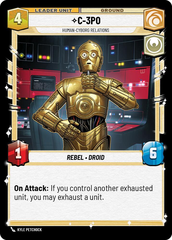 C-3PO - Human-Cyborg Relations (Back)