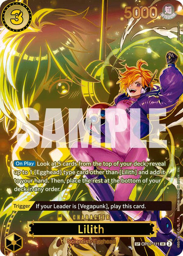 Lilith (OP07-111) (SP) [Carrying On His Will]