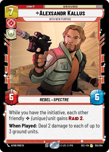 Alexsandr Kallus (155/264) - With New Purpose (155/264) [Secrets of Power]