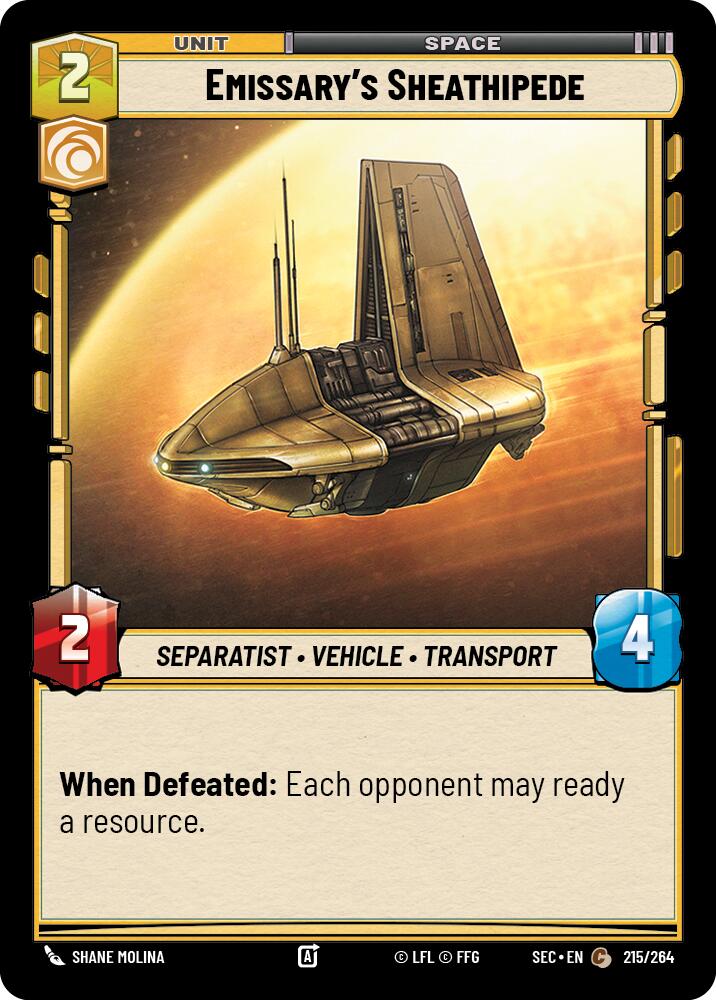 Emissary's Sheathipede