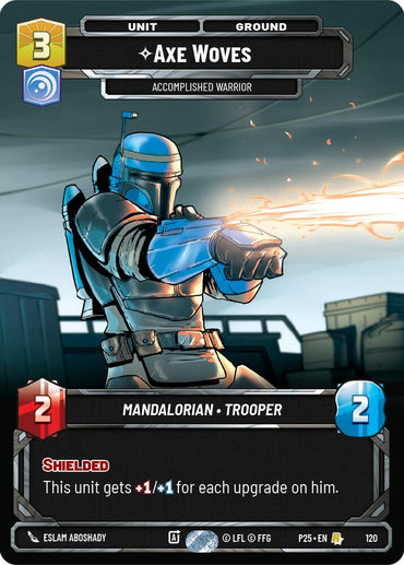 Axe Woves - Accomplished Warrior (120) (120) [Sector and Regional Promos: Season 1]