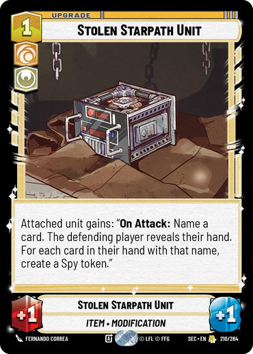 Stolen Starpath Unit