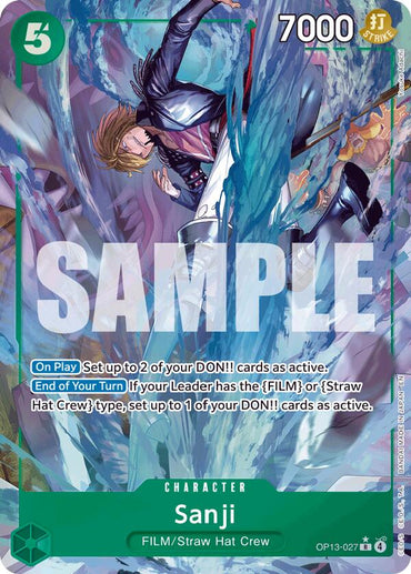 Sanji (Alternate Art) [Carrying On His Will]