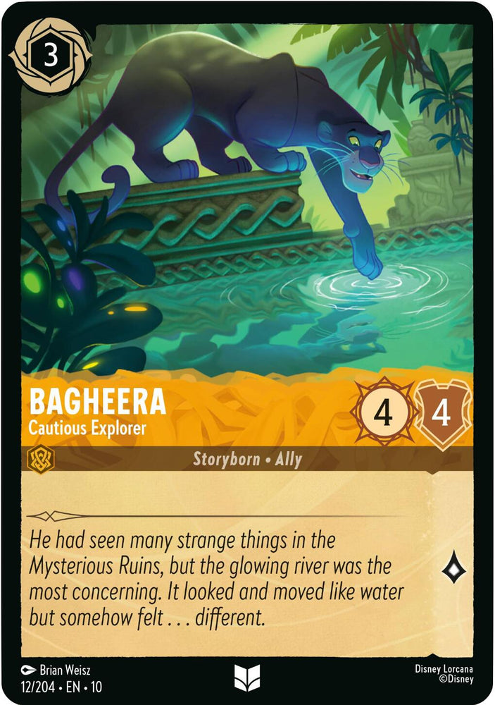 Bagheera - Cautious Explorer (12/204) [Whispers in the Well]