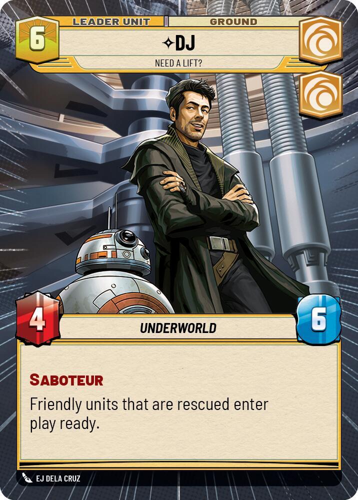 DJ - Need a Lift? (Hyperspace) (Back)
