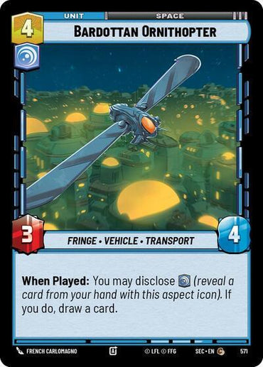 Bardottan Ornithopter (Foil)