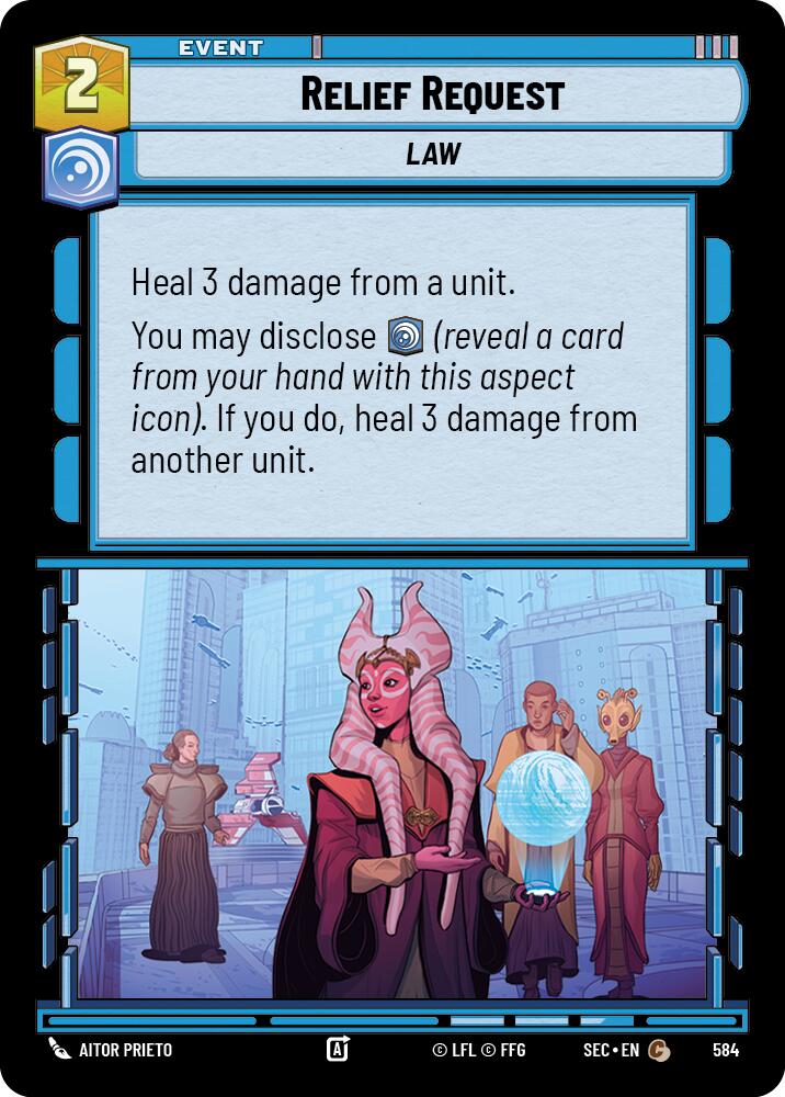 Relief Request (Foil)