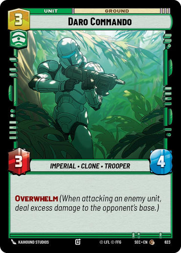 Daro Commando (623) (Foil) (623) [Secrets of Power]
