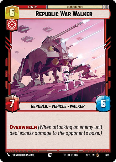 Republic War Walker (Foil)