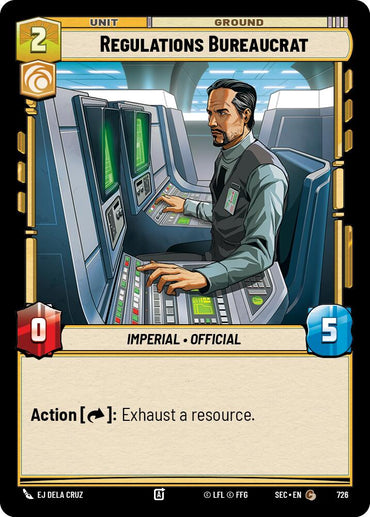 Regulations Bureaucrat (Foil)