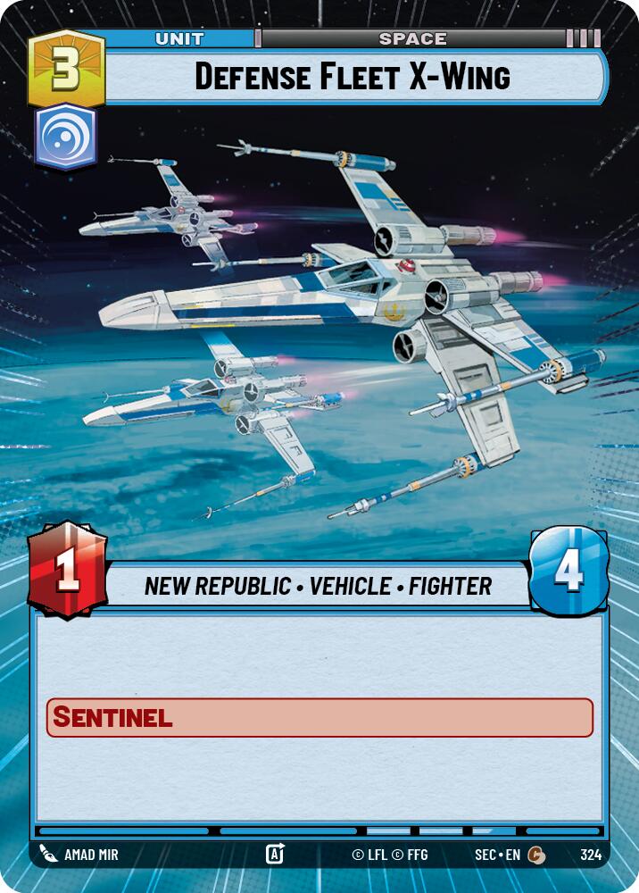 Defense Fleet X-Wing (Hyperspace)