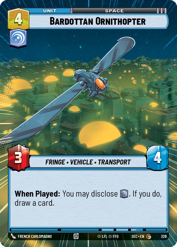 Bardottan Ornithopter (Hyperspace)