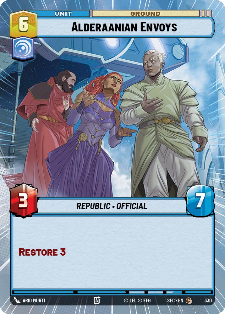 Alderaanian Envoys (Hyperspace)