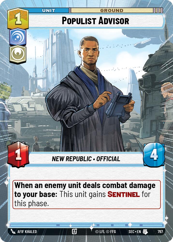 Populist Advisor (Hyperspace Foil)