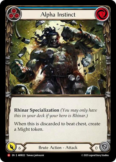 Alpha Instinct [ARR022] (Armory Deck: Rhinar)