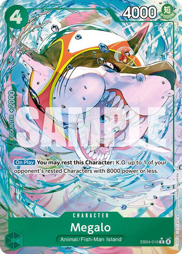 Megalo (Alternate Art) [The Azure Sea's Seven]
