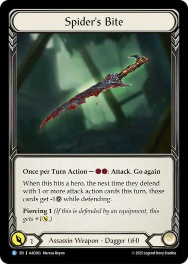 Spider's Bite [AAC003] (Armory Deck: Arakni)
