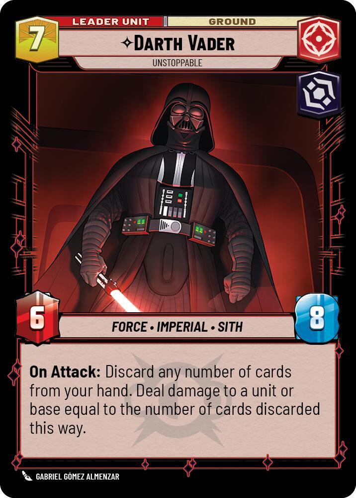 Darth Vader - Unstoppable (Back)