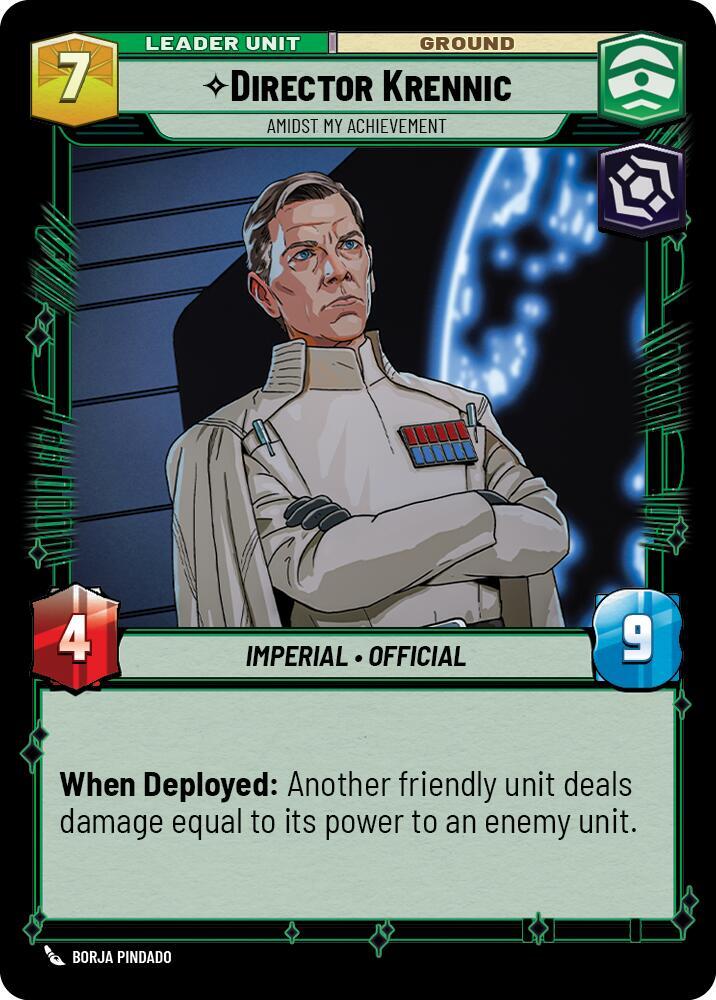 Director Krennic - Amidst My Achievement (Back)