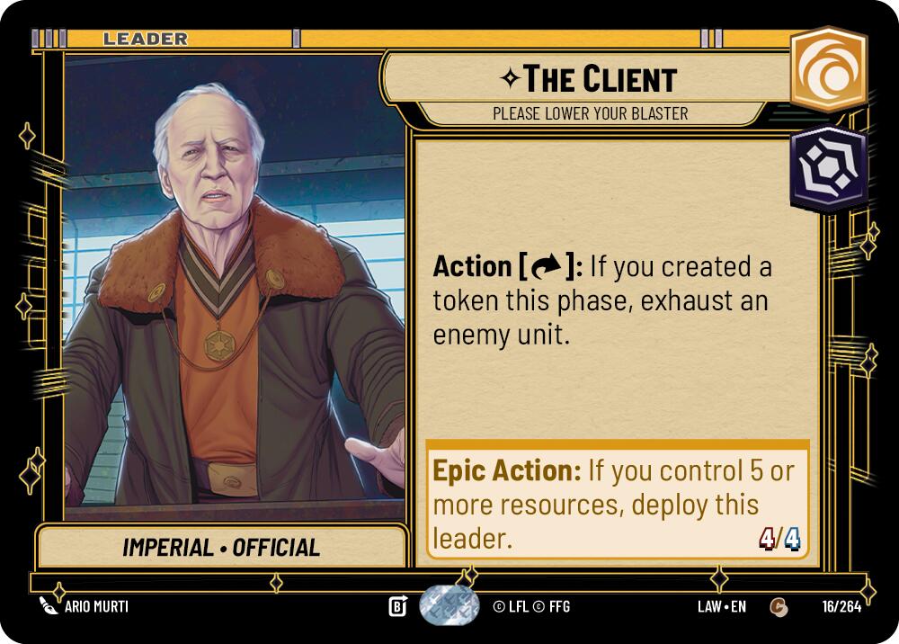 The Client - Please Lower Your Blaster