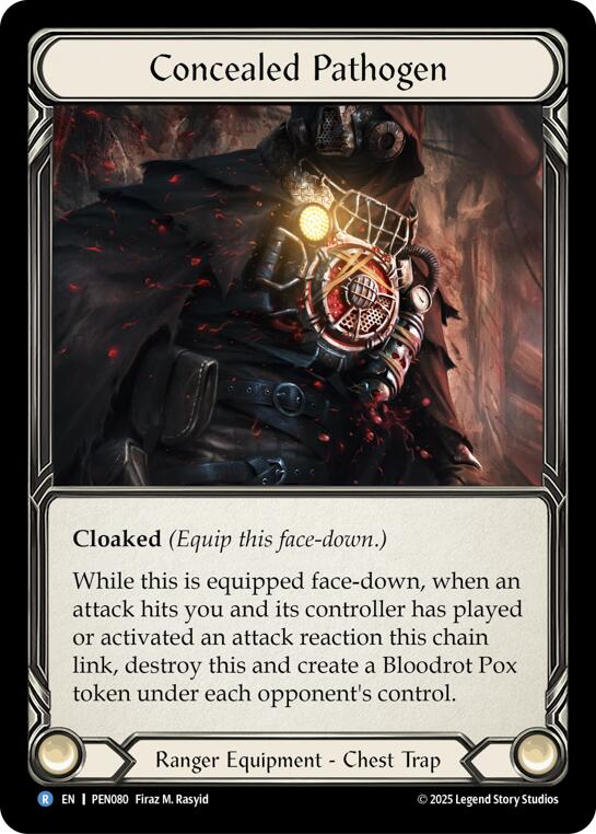 Concealed Pathogen [PEN080] (Compendium of Rathe)  Cold Foil