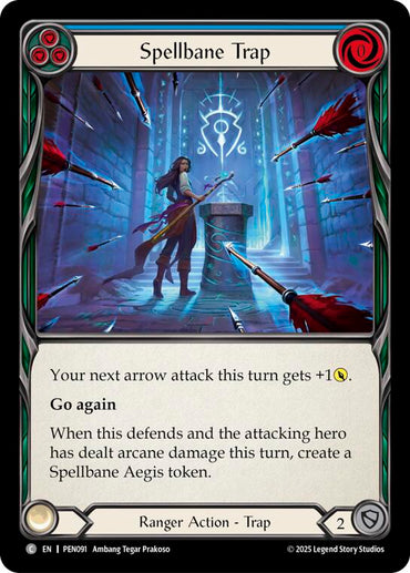 Spellbane Trap (Blue) (Regular) [PEN091] (Compendium of Rathe)