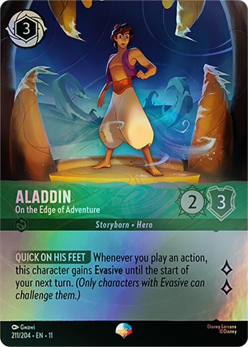 Aladdin - On the Edge of Adventure (Epic) (211/204) [Winterspell]