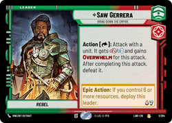 Saw Gerrera - Bring Down the Empire