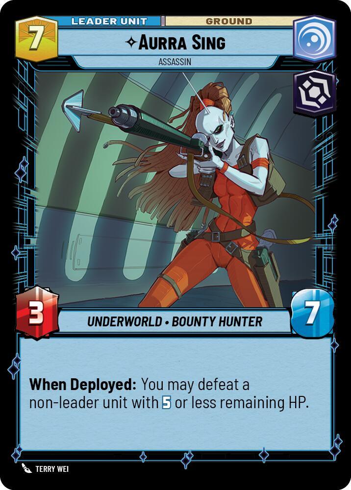 Aurra Sing - Assassin (Back)