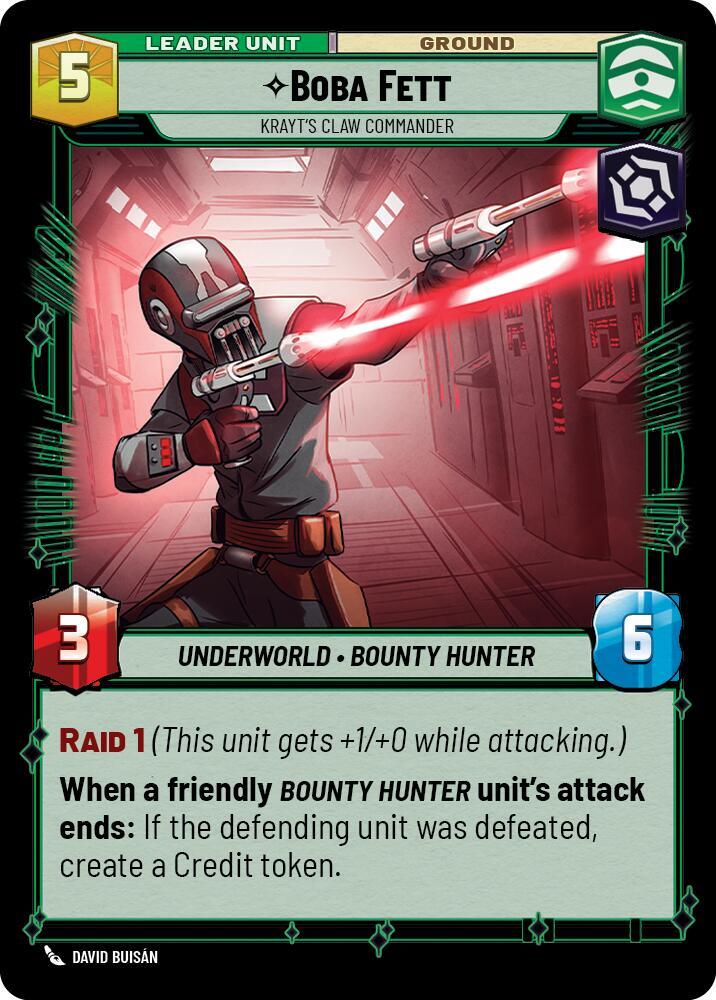 Boba Fett - Krayt's Claw Commander (Back)