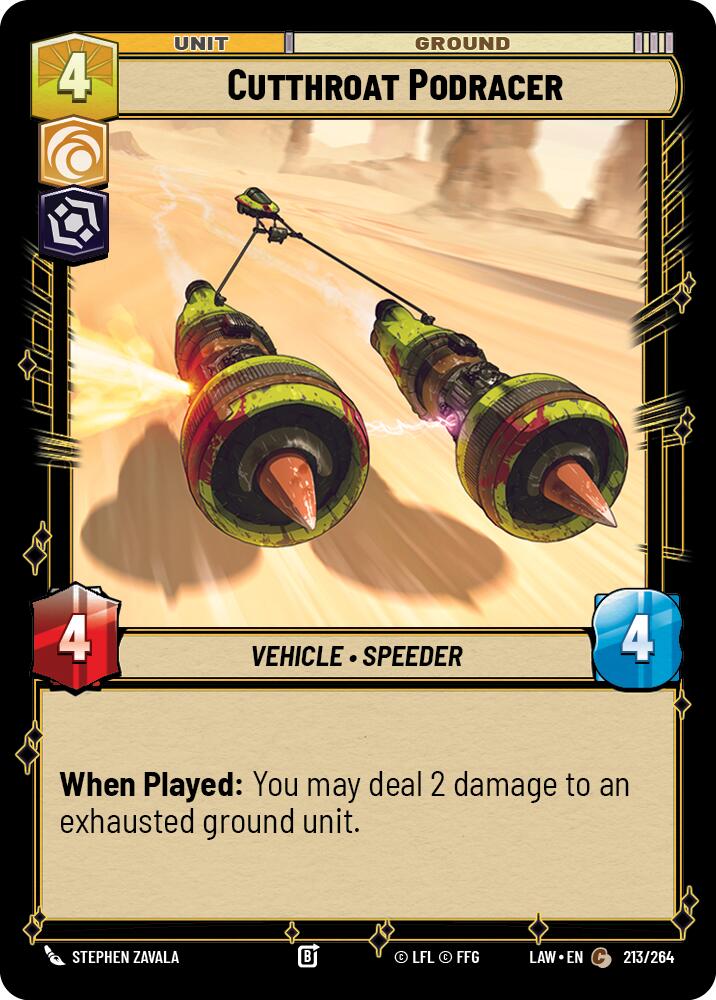 Cutthroat Podracer