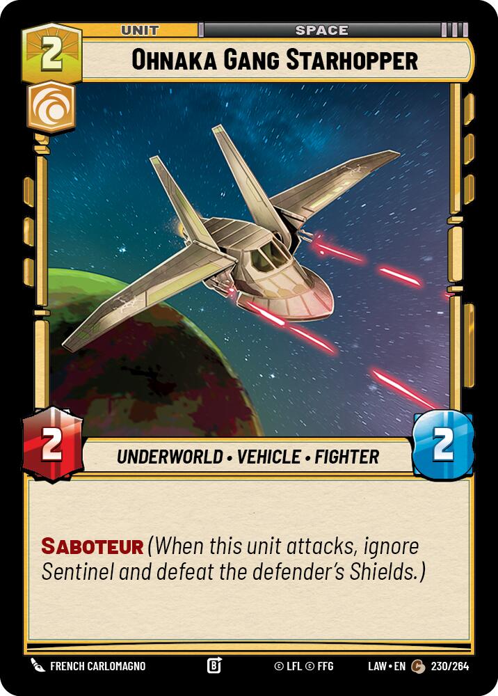 Ohnaka Gang Starhopper