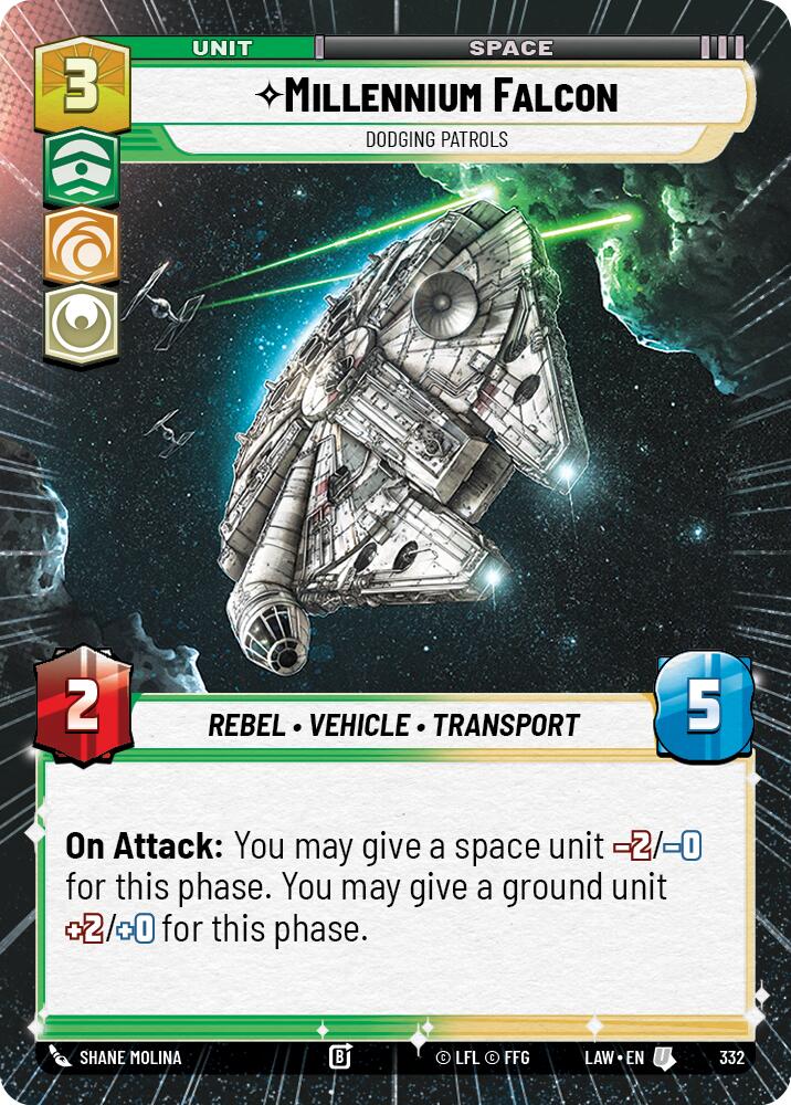 Millennium Falcon - Dodgin Patrols (Hyperspace)