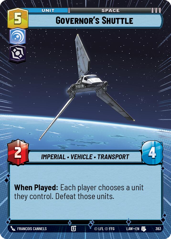 Governor's Shuttle (Hyperspace)