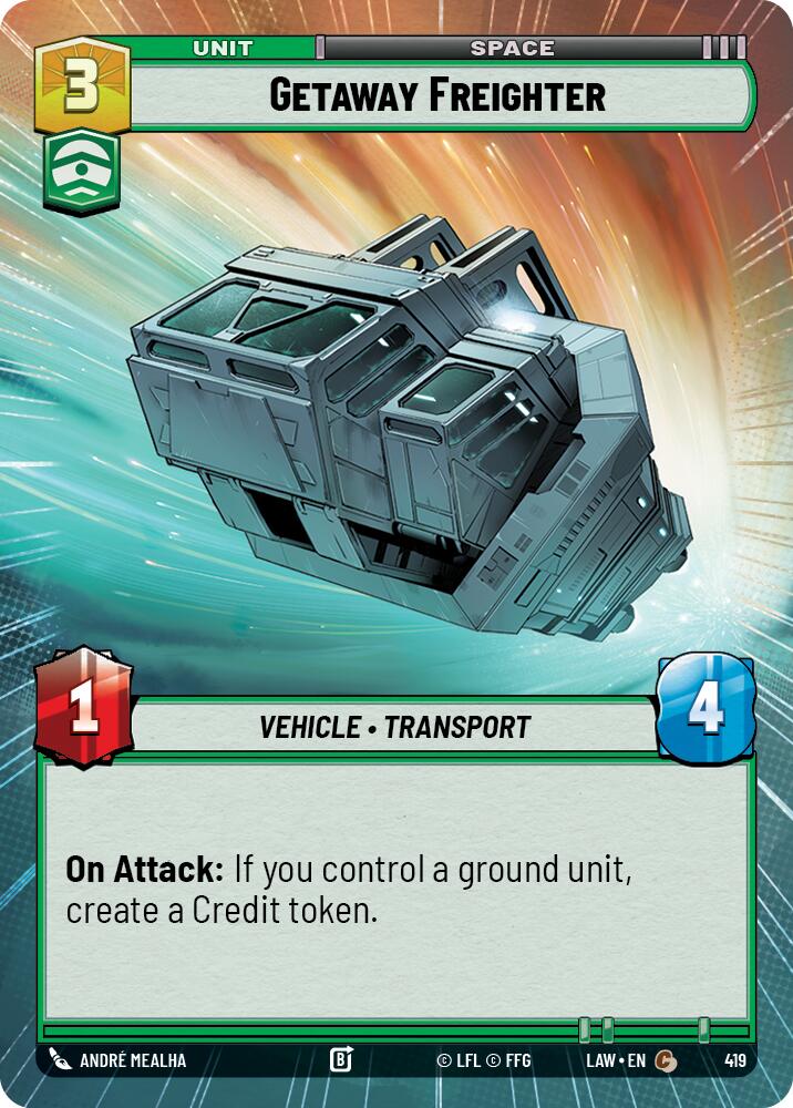 Getaway Freighter (Hyperspace)