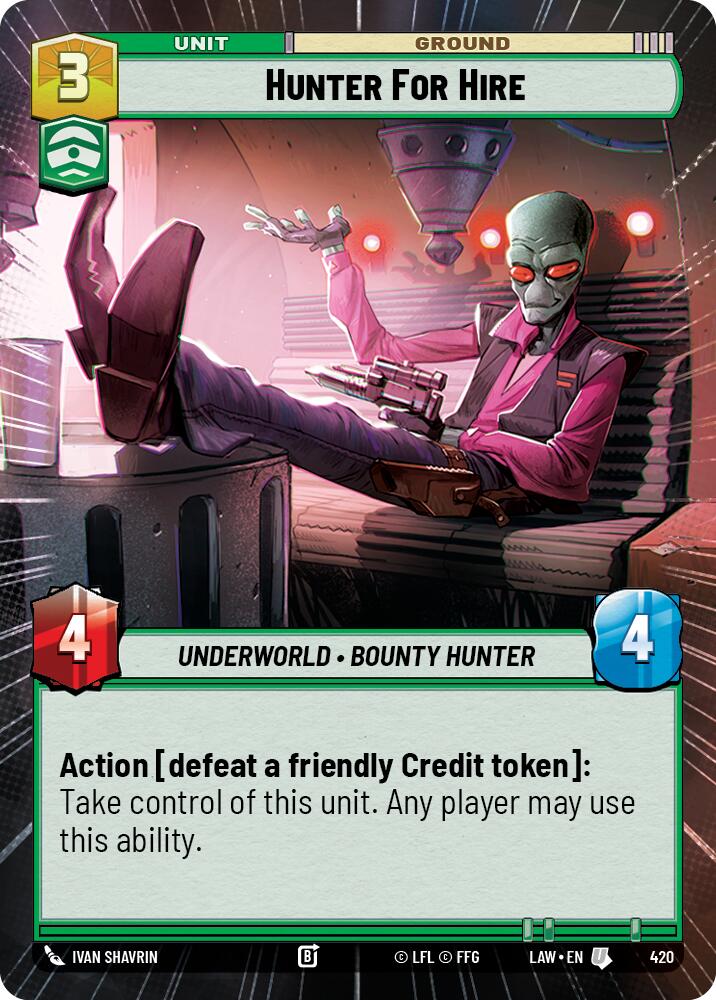 Hunter for Hire (Hyperspace)