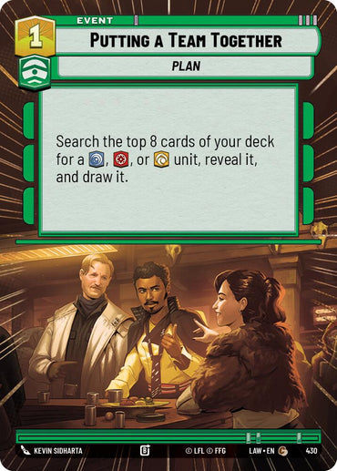 Putting a Team Together (Hyperspace)