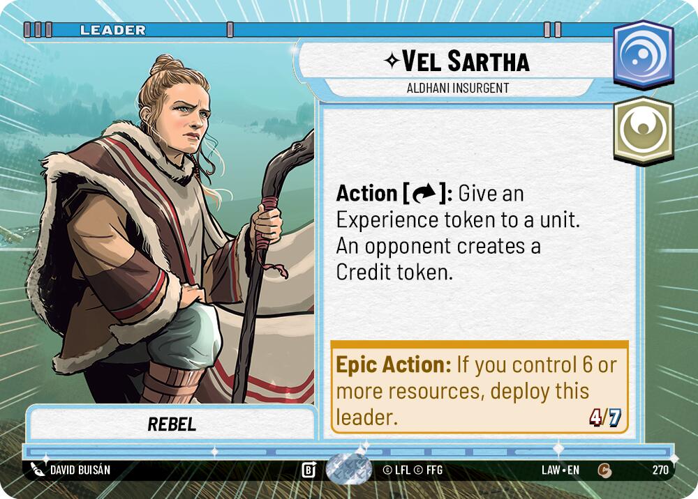 Vel Sartha - Aldhani Insurgent (Hyperspace)