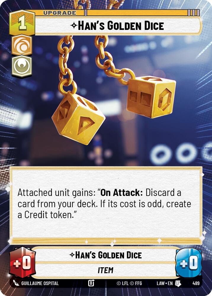 Han's Golden Dice (Hyperspace)