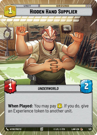 Hidden Hand Supplier (Hyperspace)