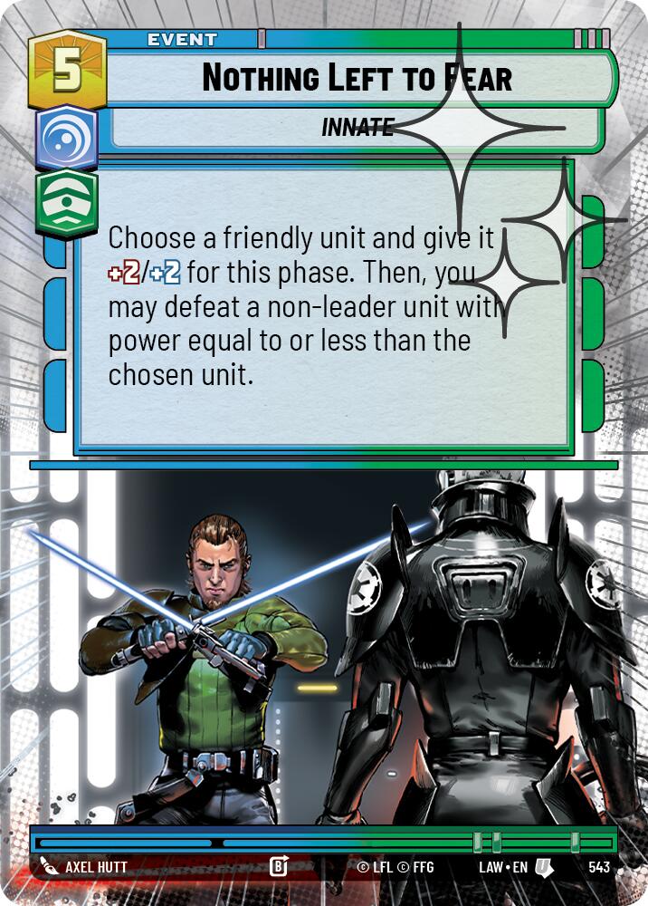Nothing Left to Fear (Hyperspace Foil)