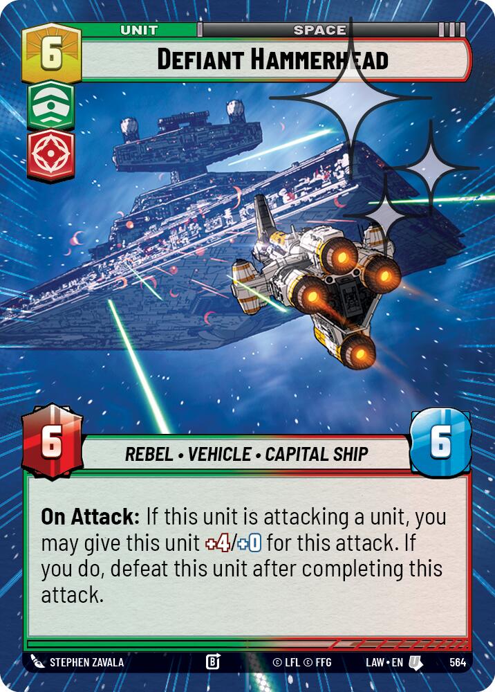 Defiant Hammerhead (Hyperspace Foil)