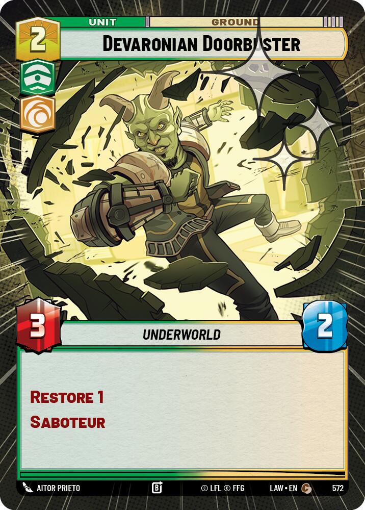 Devaronian Doorbuster (Hyperspace Foil)