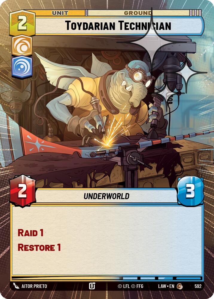 Toydarian Technician (Hyperspace Foil)