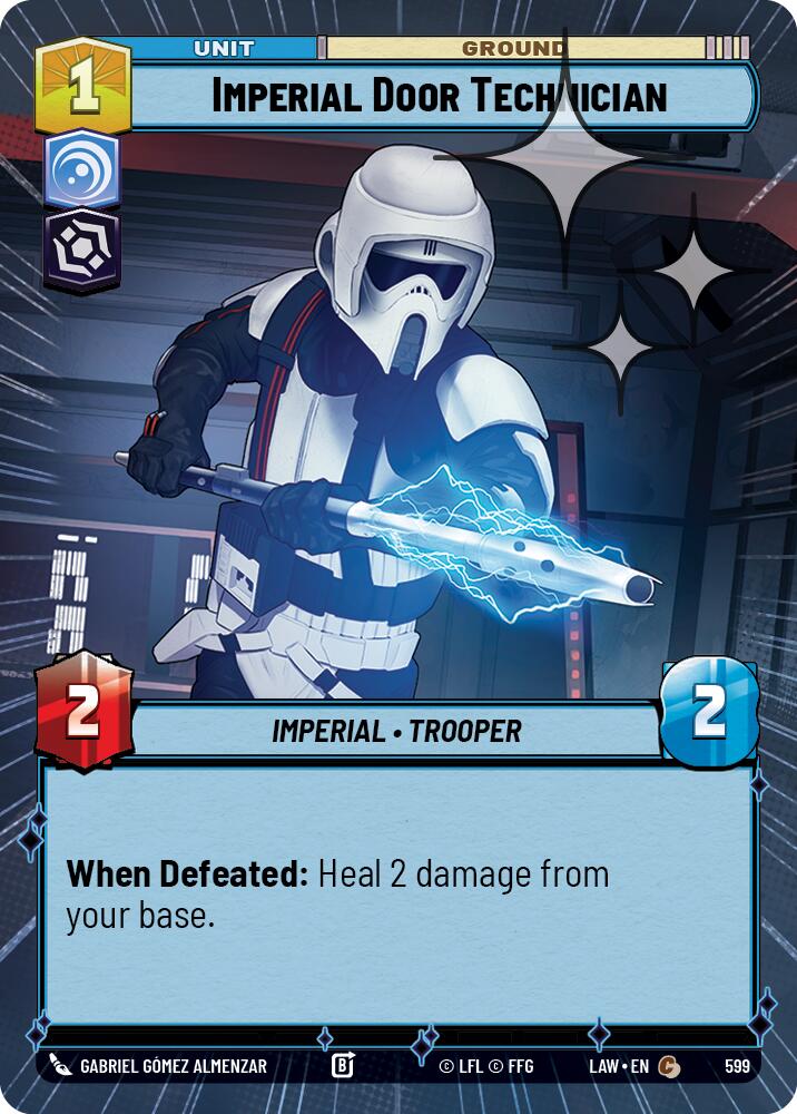 Imperial Door Technician (Hyperspace Foil)