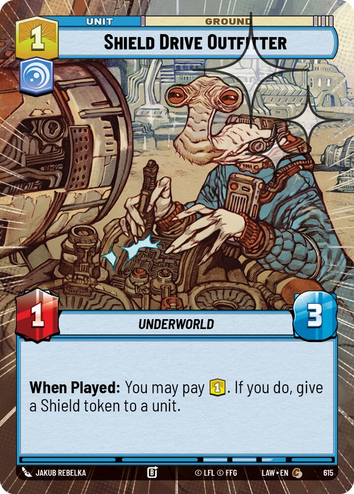 Shield Drive Outfitter (Hyperspace Foil)