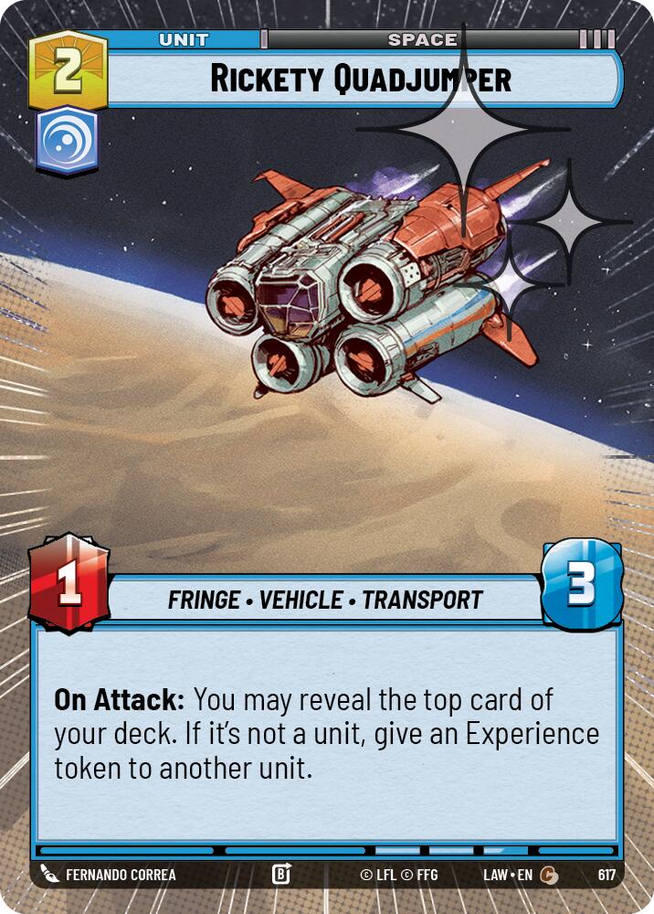Rickety Quadjumper (Hyperspace Foil)