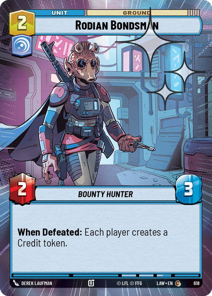 Rodian Bondsman (Hyperspace Foil)